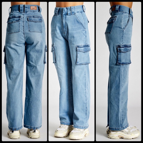 NXP 🐎 Mustang High Waist Cargos NWT - Picture 3 of 4